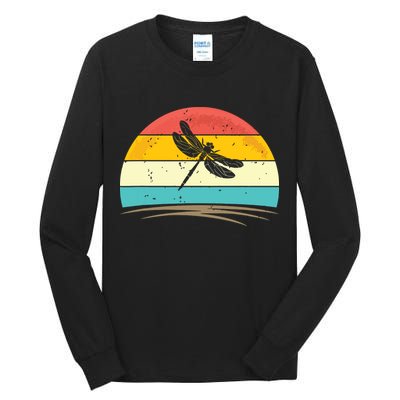 Vintage Dragonfly Retro Distressed Dragonfly Lover Tall Long Sleeve T-Shirt