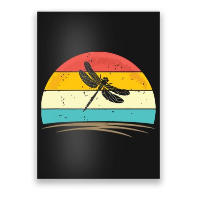 Vintage Dragonfly Retro Distressed Dragonfly Lover Poster