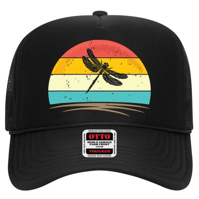 Vintage Dragonfly Retro Distressed Dragonfly Lover Trucker Hat