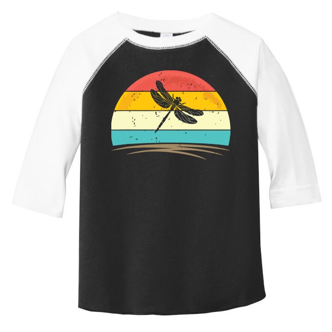 Vintage Dragonfly Retro Distressed Dragonfly Lover Toddler Fine Jersey T-Shirt