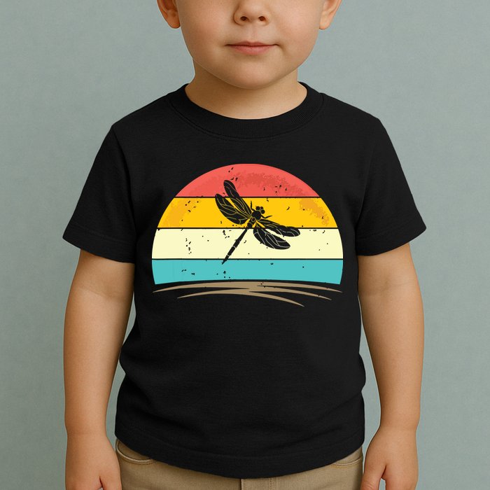 Vintage Dragonfly Retro Distressed Dragonfly Lover Toddler T-Shirt