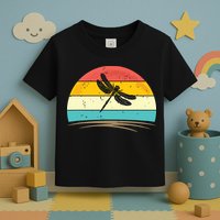 Vintage Dragonfly Retro Distressed Dragonfly Lover Toddler T-Shirt