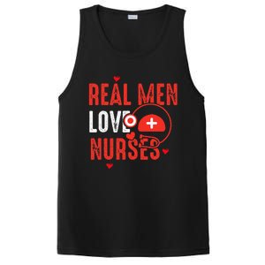 Valentines Day Real Love Nurses PosiCharge Competitor Tank