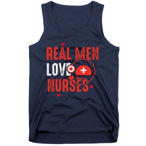 Valentines Day Real Love Nurses Tank Top