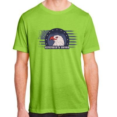 Veterans Day Remember And Honor Gift Adult ChromaSoft Performance T-Shirt