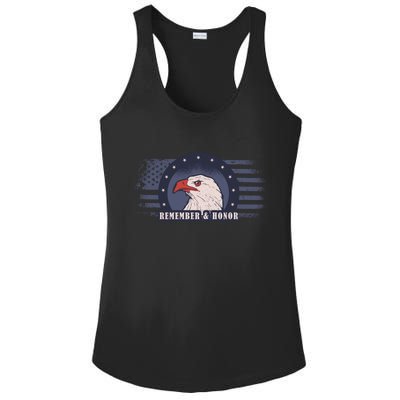 Veterans Day Remember And Honor Gift Ladies PosiCharge Competitor Racerback Tank