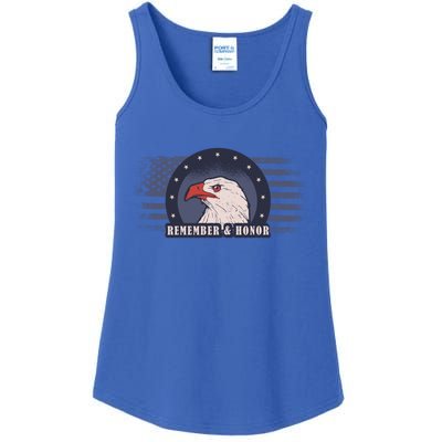 Veterans Day Remember And Honor Gift Ladies Essential Tank