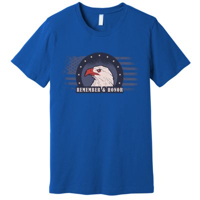 Veterans Day Remember And Honor Gift Premium T-Shirt