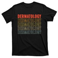 Vintage Dermatology Retro Women Derm Skincare Cute For T-Shirt