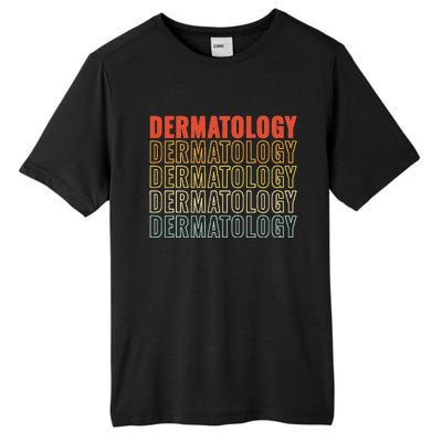 Vintage Dermatology Retro Women Derm Skincare Cute For Tall Fusion ChromaSoft Performance T-Shirt