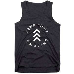 V3 Down Right Amazing Down Syndrome Day Awareness Gift Tank Top