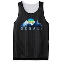 Vintage Denali Retro National Park Geometric Mesh Reversible Basketball Jersey Tank