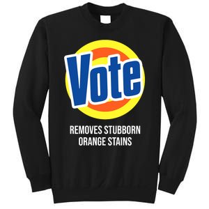 Vote Detergent Removes Stubborn Orange Stains Sweatshirt