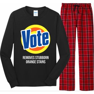 Vote Detergent Removes Stubborn Orange Stains Long Sleeve Pajama Set