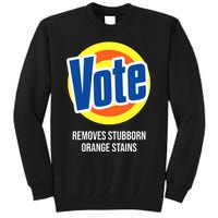 Vote Detergent Removes Stubborn Orange Stains Tall Sweatshirt