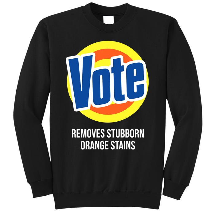 Vote Detergent Removes Stubborn Orange Stains Tall Sweatshirt