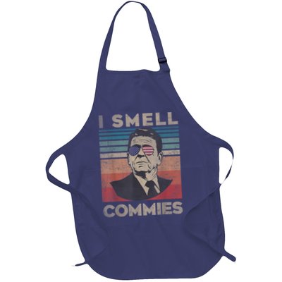 Vintage Distressed, Retro Reagan President I Smell Commies Apron
