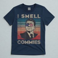 Vintage Distressed, Retro Reagan President I Smell Commies T-Shirt