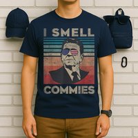 Vintage Distressed, Retro Reagan President I Smell Commies T-Shirt