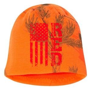 Veteran Day Remember Everyone Veteran Deployed Red Friday Kati - Camo Knit Beanie