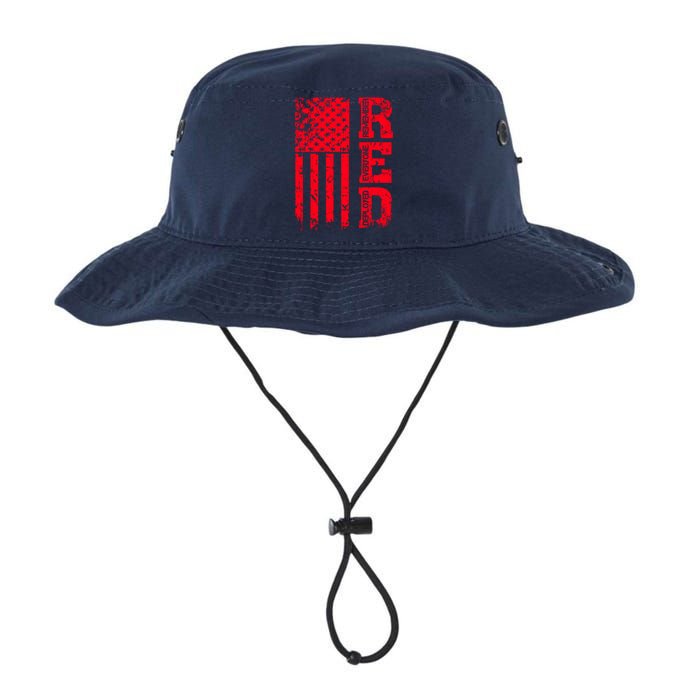 Veteran Day Remember Everyone Veteran Deployed Red Friday Legacy Cool Fit Booney Bucket Hat