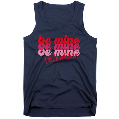 Valentine's Day Retro Be Mine Valentine Gifts Tank Top