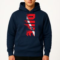 Vintage Distressed Scuba Diving Hoodie