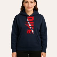 Vintage Distressed Scuba Diving Hoodie