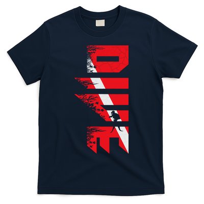 Vintage Distressed Scuba Diving T-Shirt