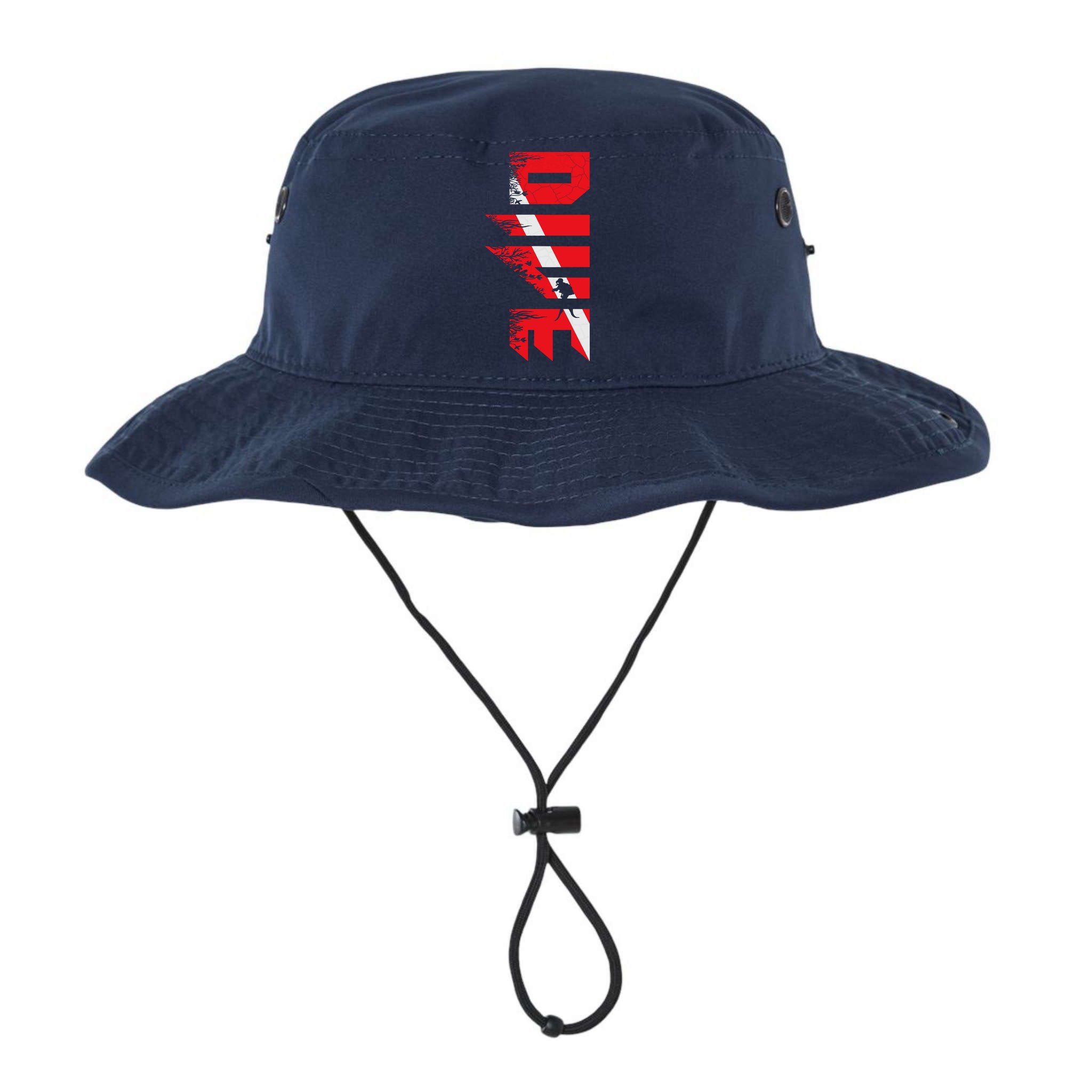 Vintage Distressed Scuba Diving Bucket Hat