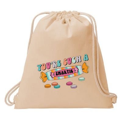 Valentine's Day Sweetheart Heart Candy Smartie Inspired Drawstring Bag