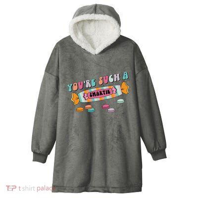 Valentine's Day Sweetheart Heart Candy Smartie Inspired Hooded Wearable Blanket