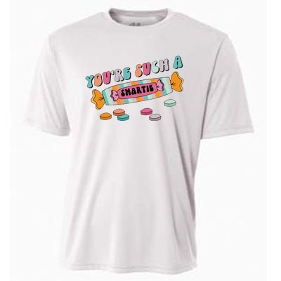 Valentine's Day Sweetheart Heart Candy Smartie Inspired Cooling Performance Crew T-Shirt