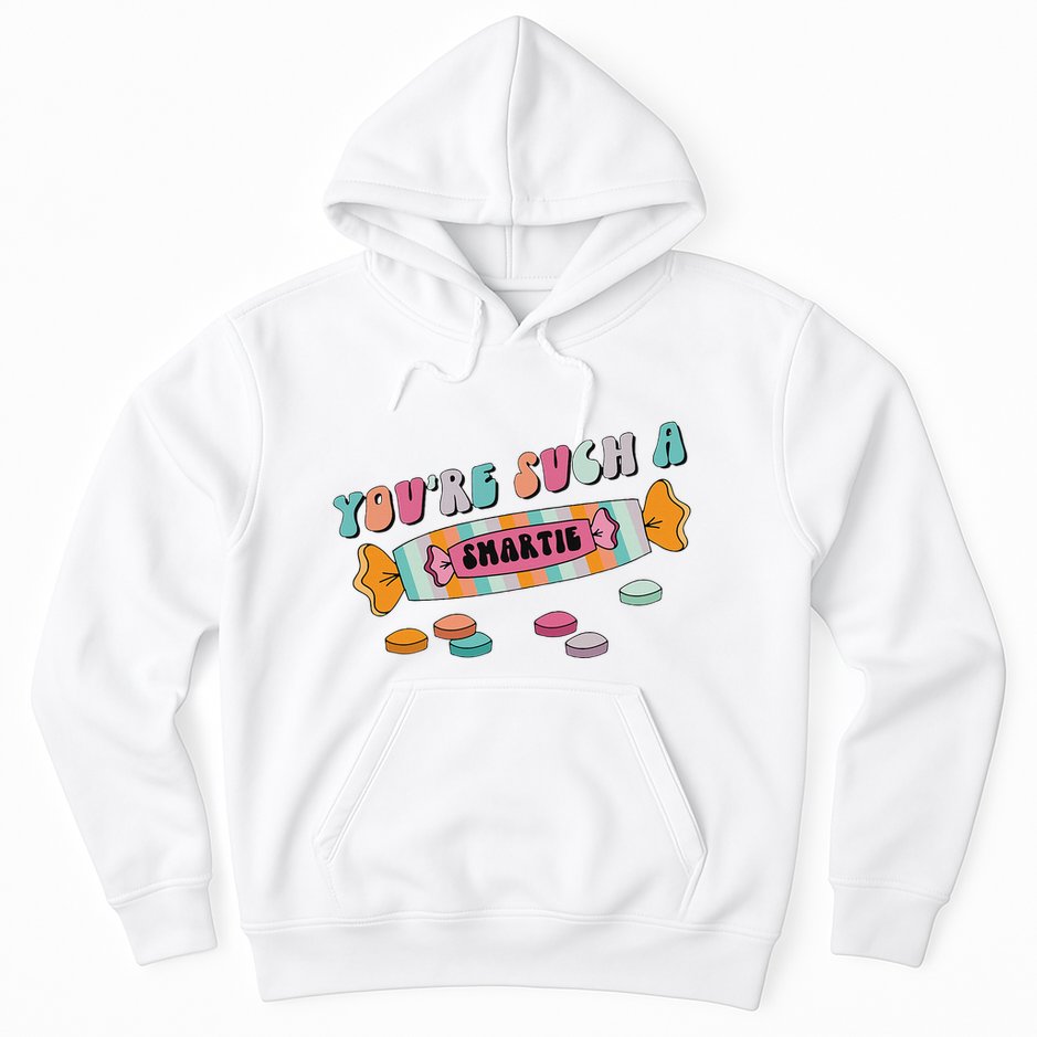 Valentine's Day Sweetheart Heart Candy Smartie Inspired Hoodie