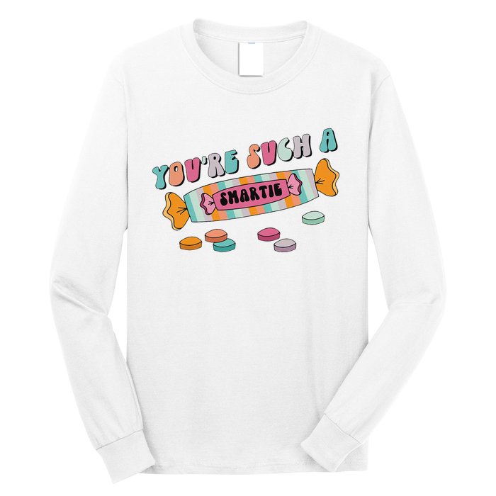 Valentine's Day Sweetheart Heart Candy Smartie Inspired Long Sleeve Shirt