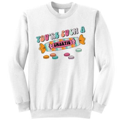 Valentine's Day Sweetheart Heart Candy Smartie Inspired Sweatshirt