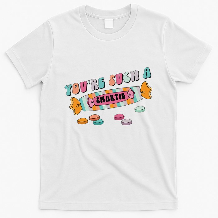 Valentine's Day Sweetheart Heart Candy Smartie Inspired T-Shirt