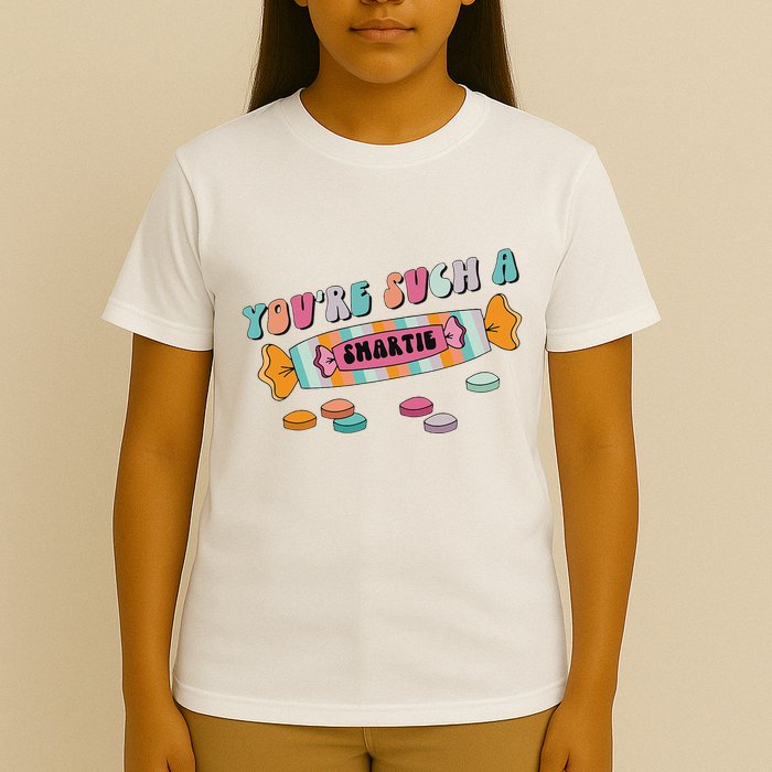 Valentine's Day Sweetheart Heart Candy Smartie Inspired T-Shirt