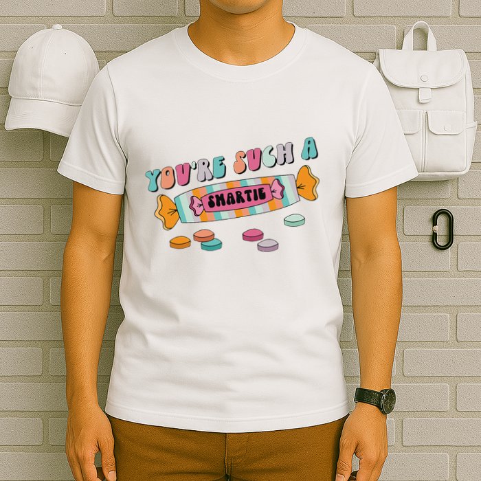Valentine's Day Sweetheart Heart Candy Smartie Inspired T-Shirt