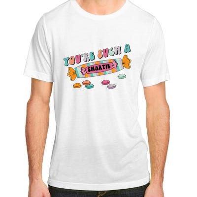 Valentine's Day Sweetheart Heart Candy Smartie Inspired Adult ChromaSoft Performance T-Shirt