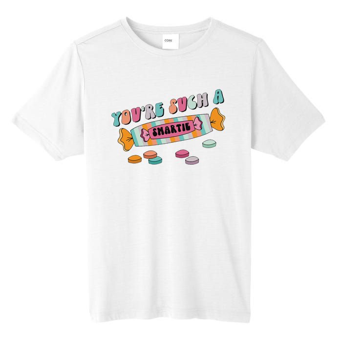 Valentine's Day Sweetheart Heart Candy Smartie Inspired Tall Fusion ChromaSoft Performance T-Shirt