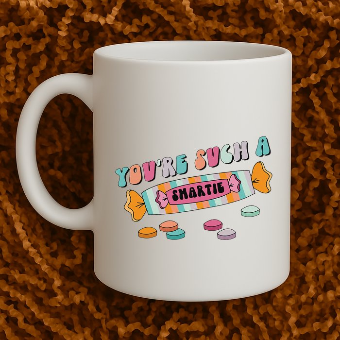 Valentine's Day Sweetheart Heart Candy Smartie Inspired Mug