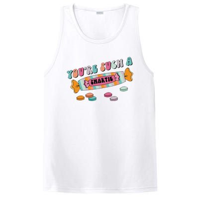 Valentine's Day Sweetheart Heart Candy Smartie Inspired PosiCharge Competitor Tank