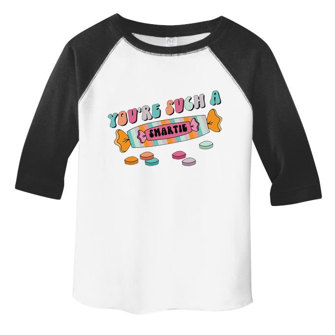 Valentine's Day Sweetheart Heart Candy Smartie Inspired Toddler Fine Jersey T-Shirt