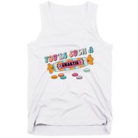 Valentine's Day Sweetheart Heart Candy Smartie Inspired Tank Top