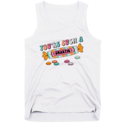 Valentine's Day Sweetheart Heart Candy Smartie Inspired Tank Top