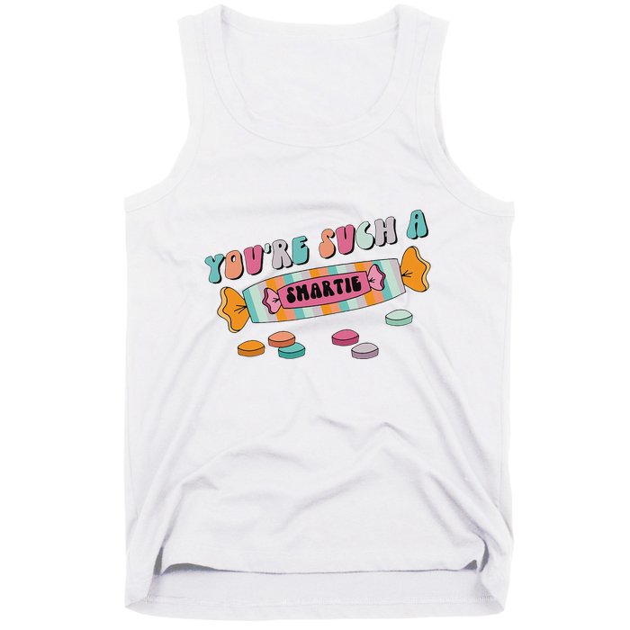 Valentine's Day Sweetheart Heart Candy Smartie Inspired Tank Top