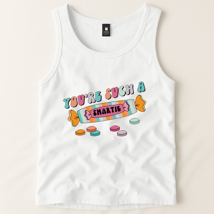 Valentine's Day Sweetheart Heart Candy Smartie Inspired Tank Top