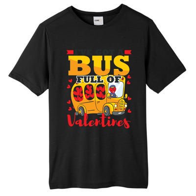 Valentines Day School Bus Driver Cute Funny Gift Gift Tall Fusion ChromaSoft Performance T-Shirt