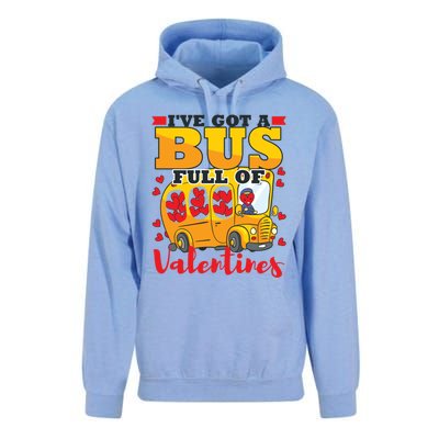 Valentines Day School Bus Driver Cute Funny Gift Gift Unisex Surf Hoodie